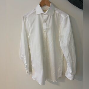 Michael Kors Classic White Men's Dress Shirt